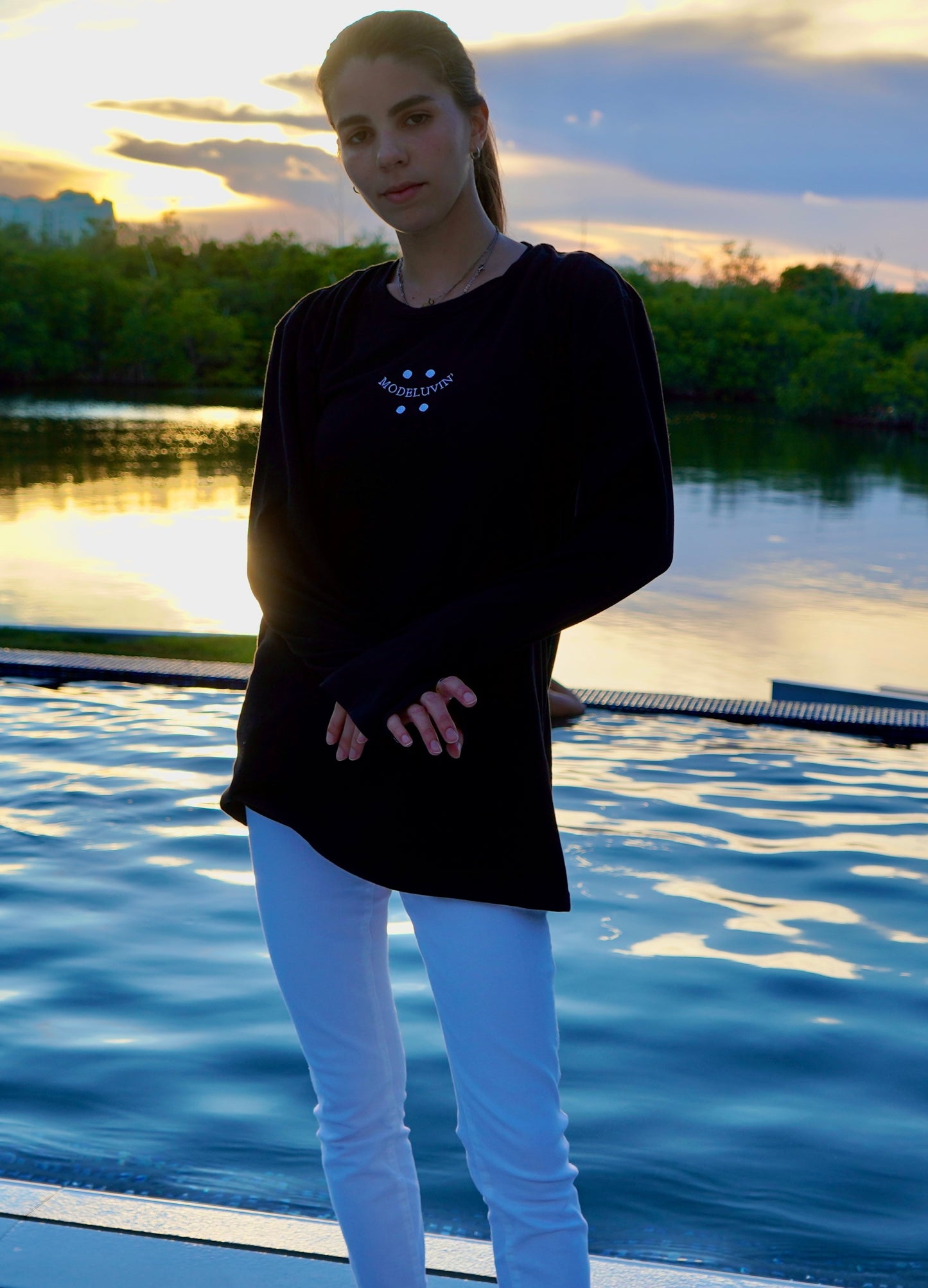 Original Design of Smirk or Frown, You dont have to choose right Now, MODELUVIN Motivational, Mood Spiking Community, Models everywhere. A long sleeve, variety of colors shirt, Unisex, Eco friendly, SZN/1 only up from here