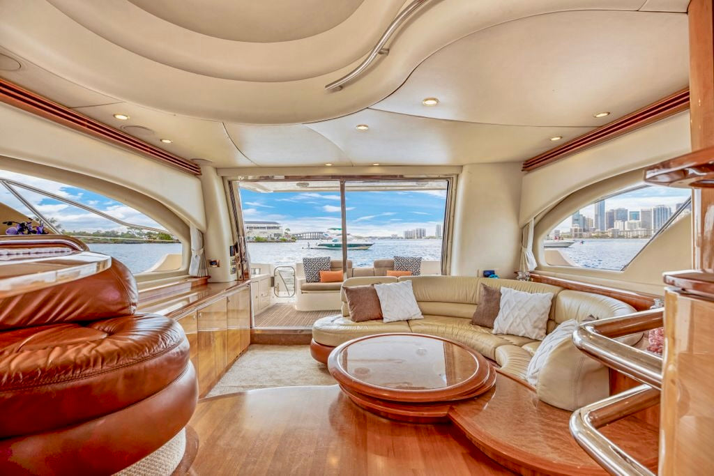 Azimut 57 ft Yacht Rental | Miami Yacht Day for 13 Guests | Luxury Boat Party Event Venue