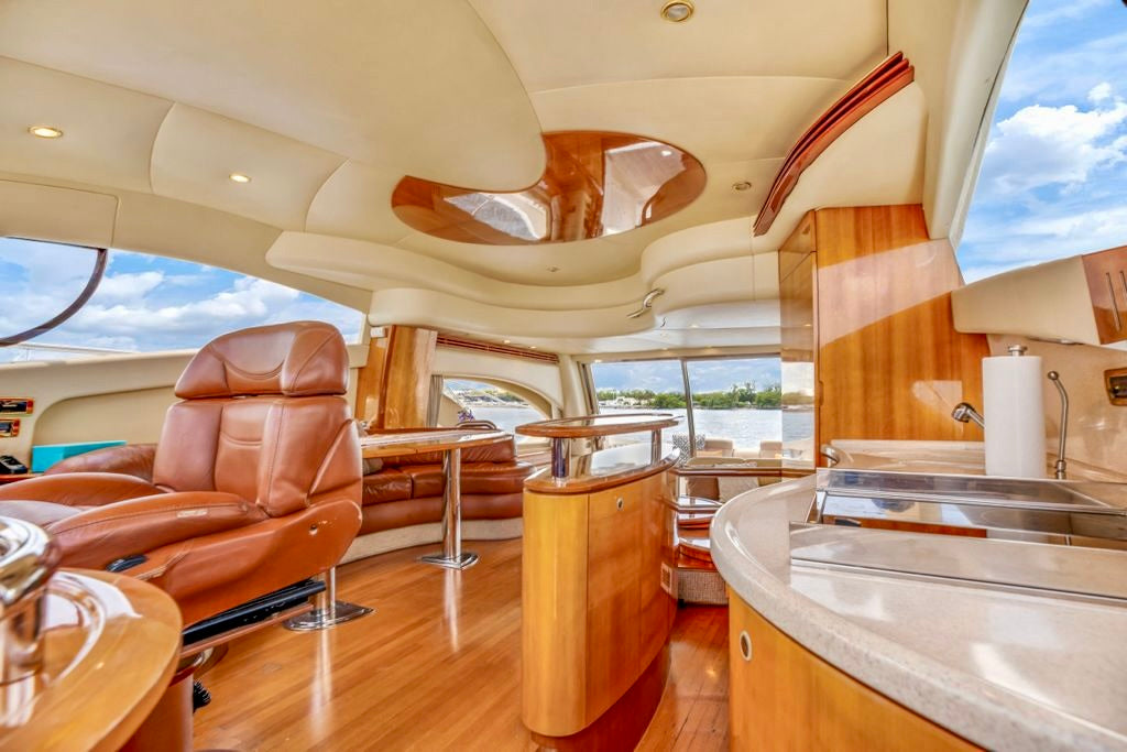 Azimut 57 ft Yacht Rental | Miami Yacht Day for 13 Guests | Luxury Boat Party Event Venue