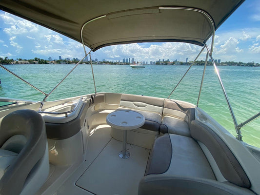 26' Sea Ray Sundancer Nautica Boat - Smaller Miami Yacht Day Vessel for your event