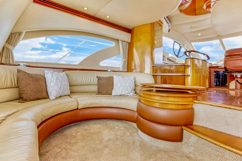 Azimut 57 ft Yacht Rental | Miami Yacht Day for 13 Guests | Luxury Boat Party Event Venue