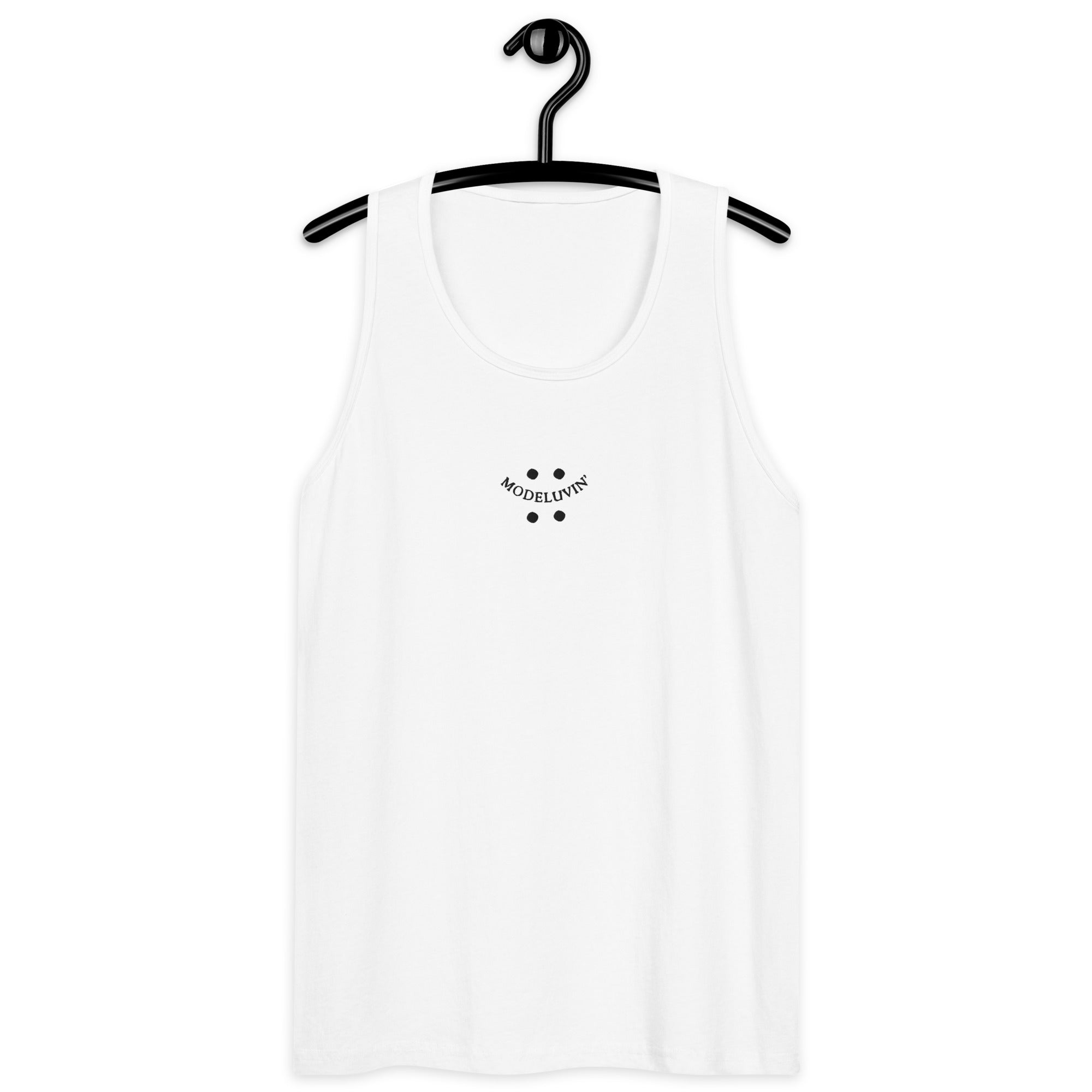 Modeluvin's Premium to the G Gym, Unisex, Tank Top, Smiley Face design Szn 2