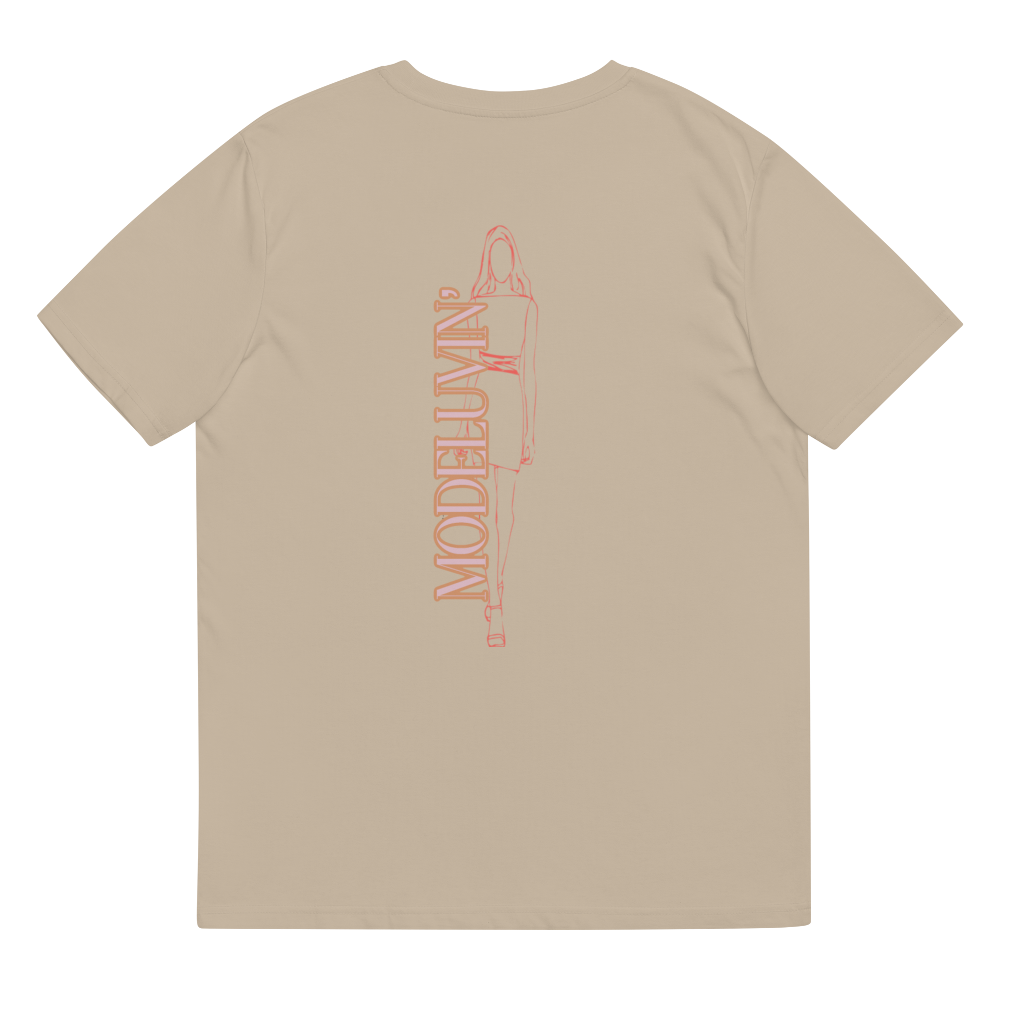 Smiley Face Up or Down you dont have to choose right now. be a model. keep your luv life model Luvr. Unisex organic cotton to Modeluvin' Eyes original design t-shirt